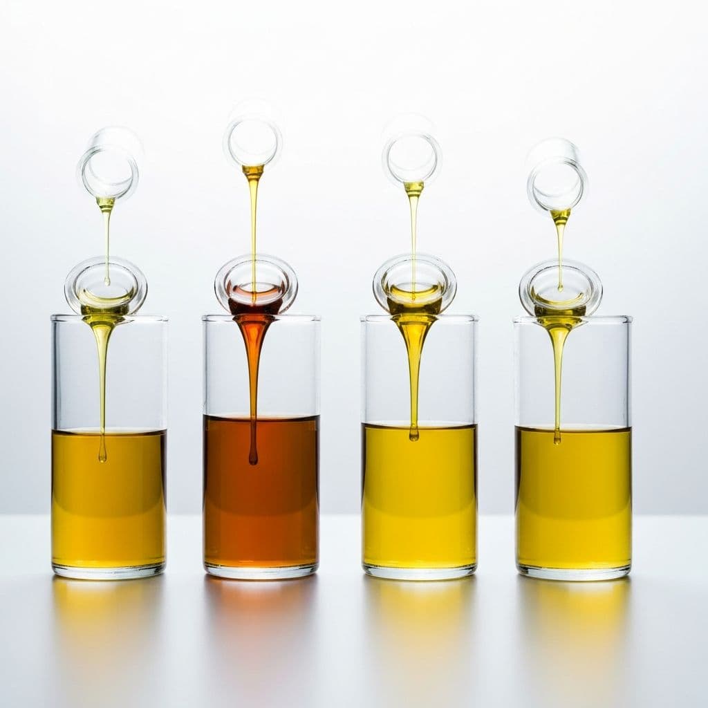 Engine oil viscosity comparison